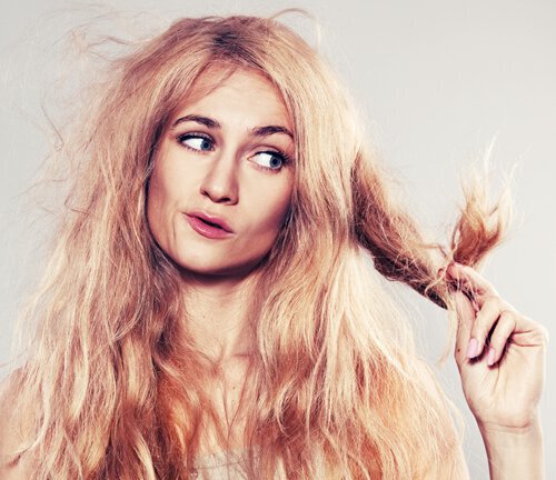 Split ends are common among people who excessively use heated styling tools.